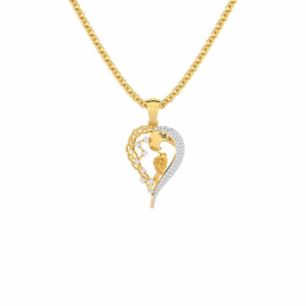 Taral Soundarya Silver Pendant
