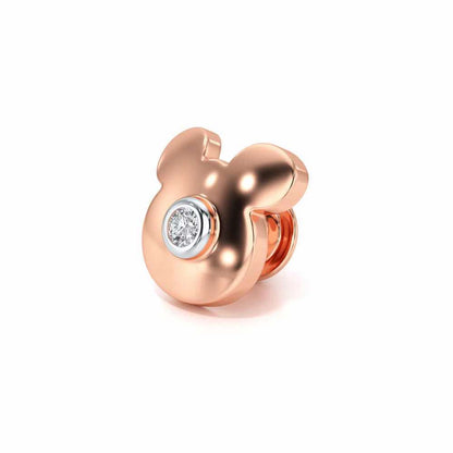 Teddy Silver Watch Pin - Rose Gold - Image 3