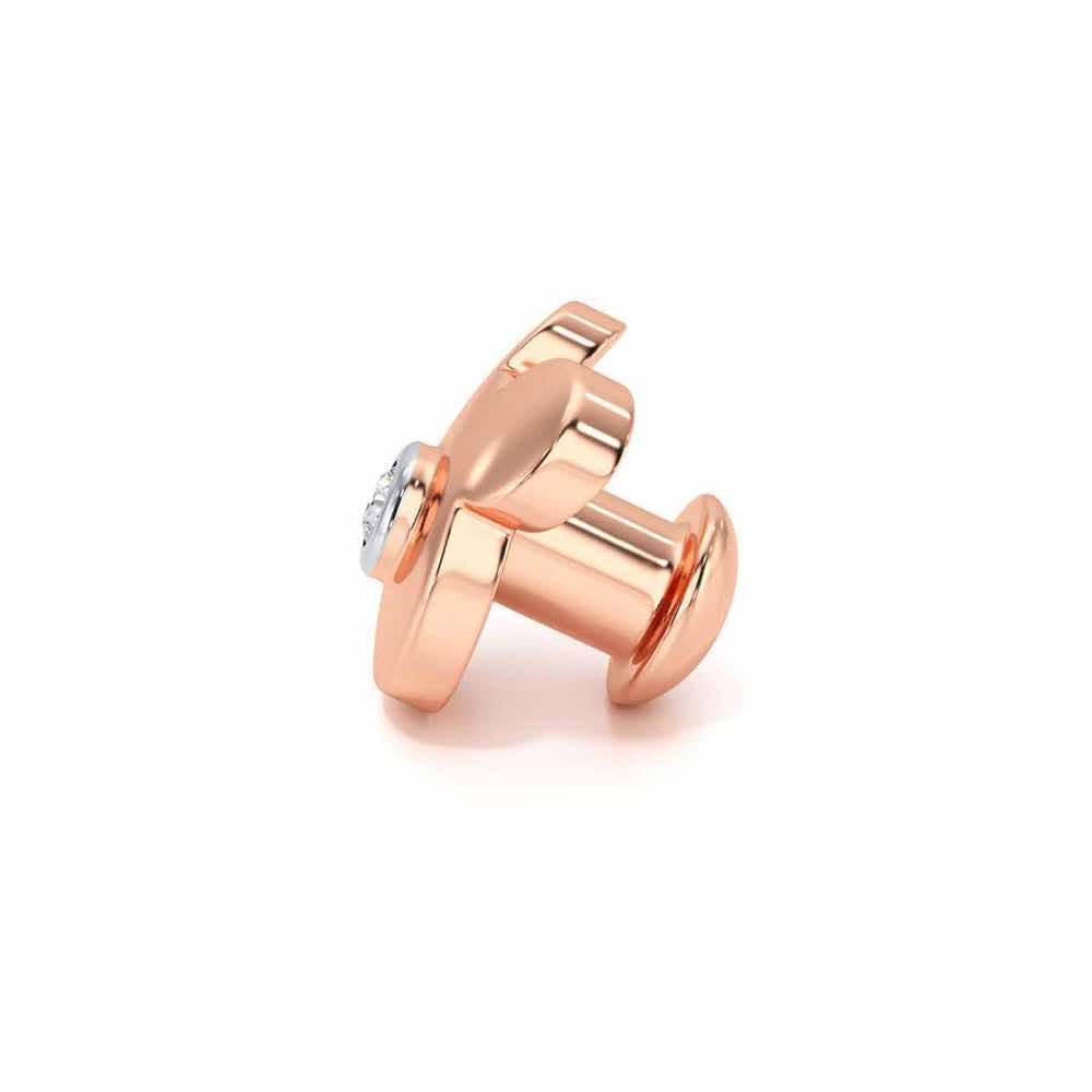 Teddy Silver Watch Pin - Rose Gold - Image 4
