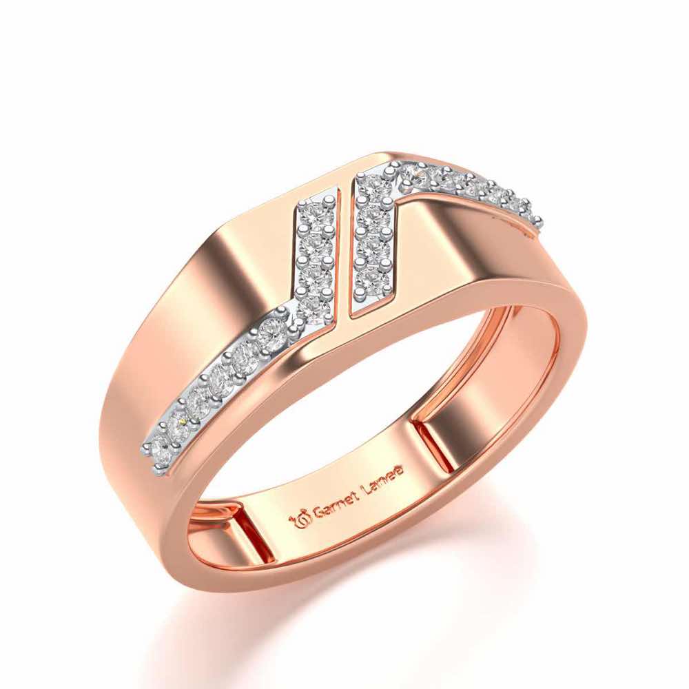 Tetris Silver Ring For Men