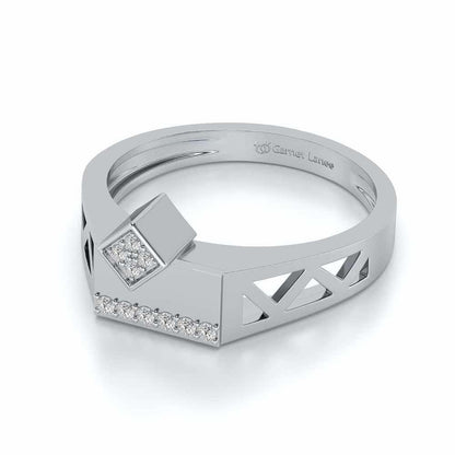 The Uncanny Ring For Men - White Gold - Image 2