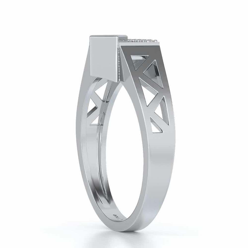 The Uncanny Ring For Men - White Gold - Image 3
