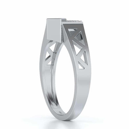 The Uncanny Ring For Men - White Gold - Image 3