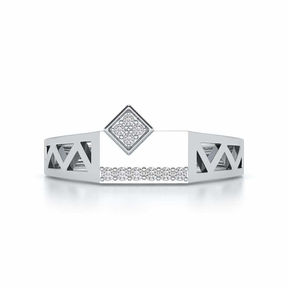 The Uncanny Ring For Men - White Gold - Image 4