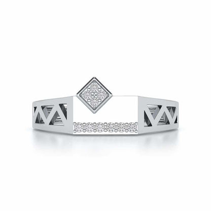 The Uncanny Ring For Men - White Gold - Image 4
