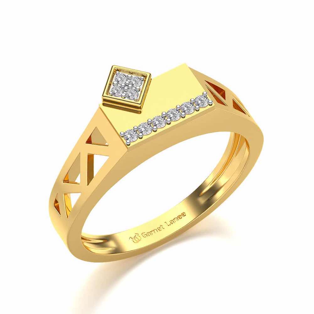 The Uncanny Ring For Men - Yellow Gold - Image 1