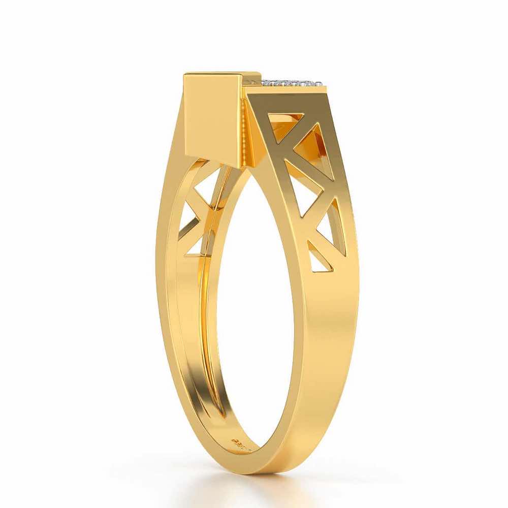The Uncanny Ring For Men - Yellow Gold - Image 3