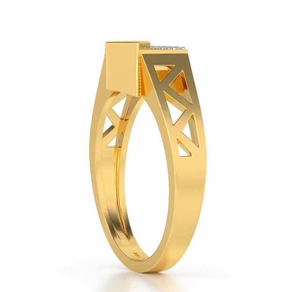The Uncanny Ring For Men - Yellow Gold - Image 3