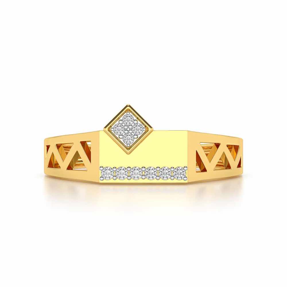 The Uncanny Ring For Men - Yellow Gold - Image 4