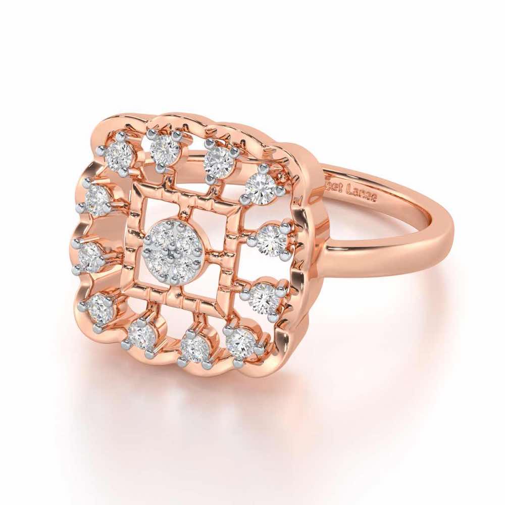 The World Silver Ring - Rose Gold - Image 2