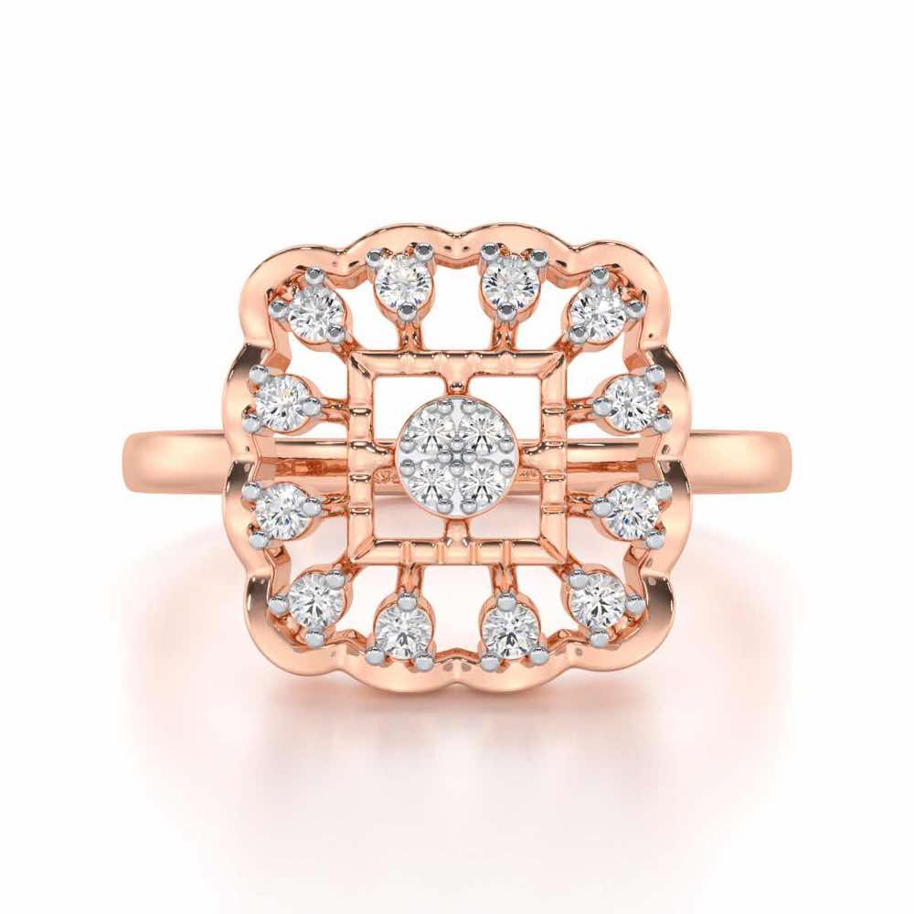 The World Silver Ring - Rose Gold - Image 4