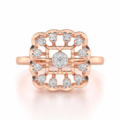 The World Silver Ring - Rose Gold - Image 4