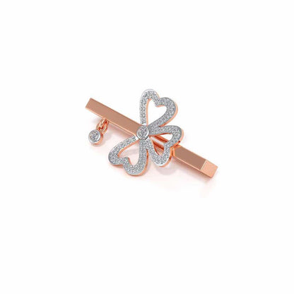 Three Petals Silver Watch Band - Rose Gold - Image 3