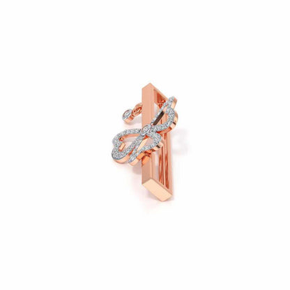 Three Petals Silver Watch Band - Rose Gold - Image 4