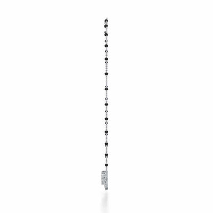 Three Trigons Silver Mangalsutra - White Gold - Image 4