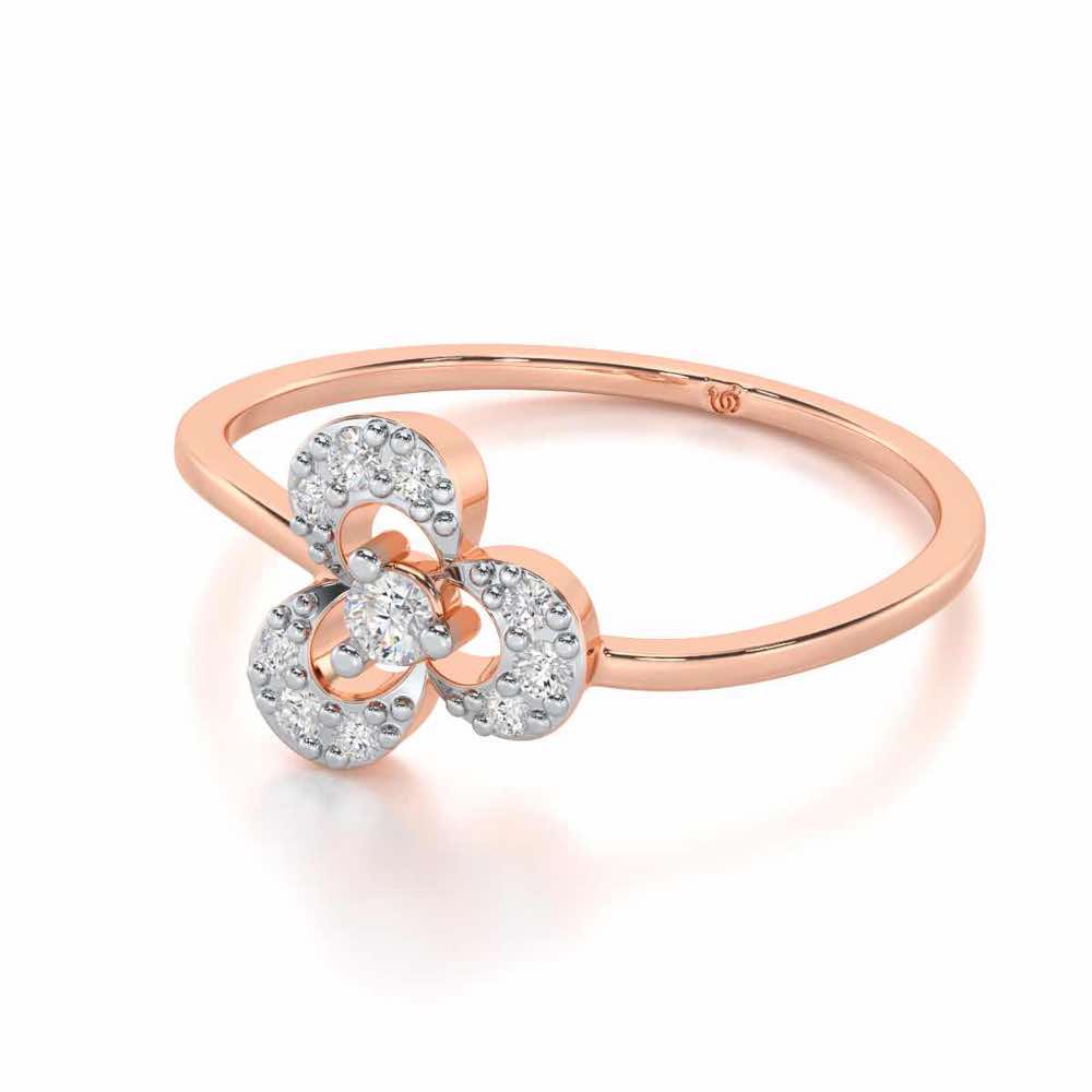 Time Treasure Silver Ring - Rose Gold - Image 2