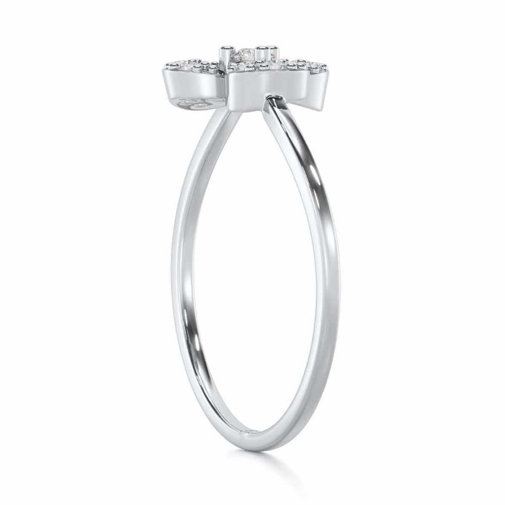 Time Treasure Silver Ring - White Gold - Image 3