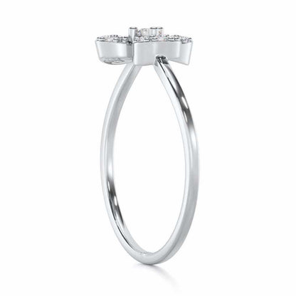 Time Treasure Silver Ring - White Gold - Image 3