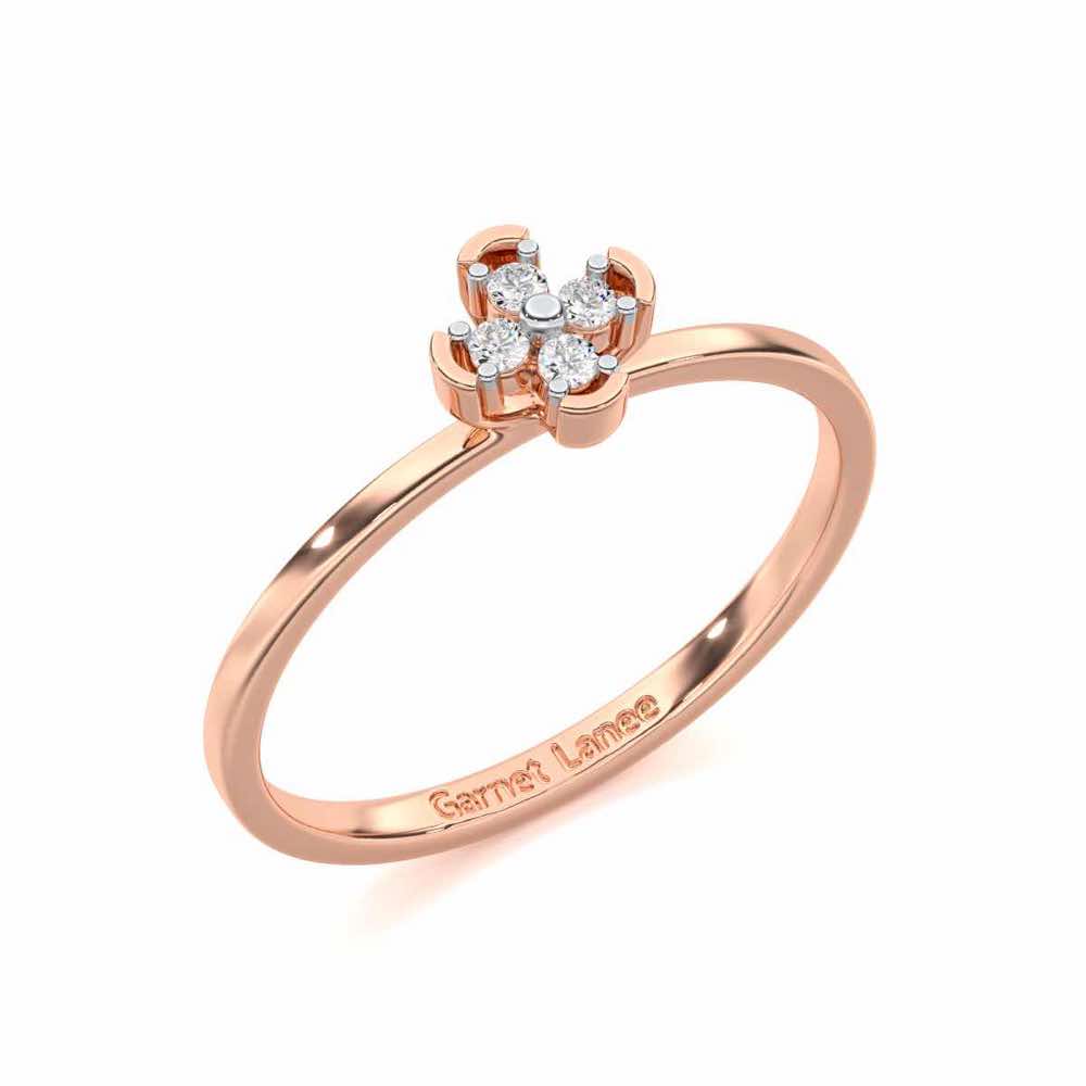 Timeless Silver Ring - Rose Gold - Image 1