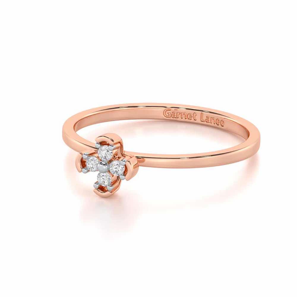 Timeless Silver Ring - Rose Gold - Image 2