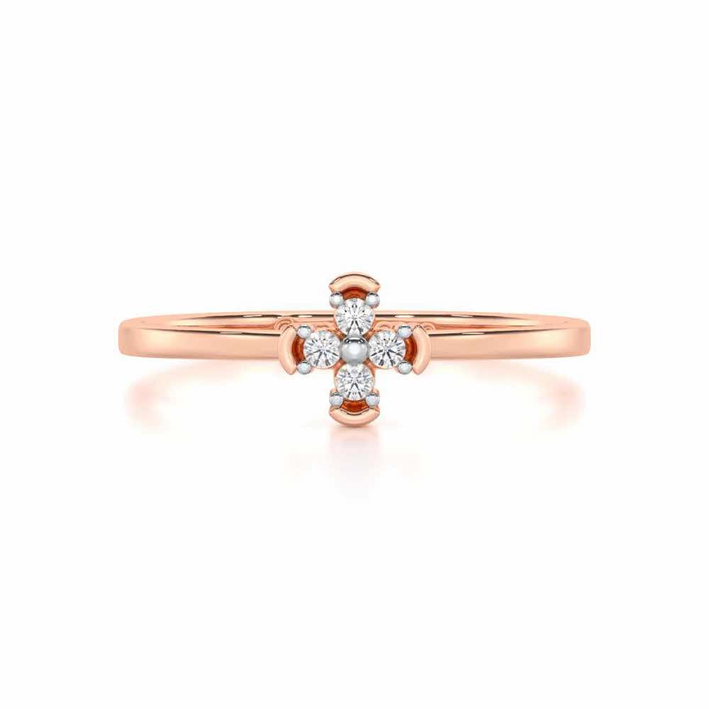 Timeless Silver Ring - Rose Gold - Image 4