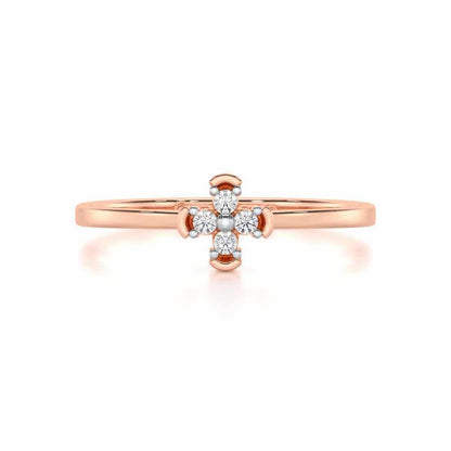 Timeless Silver Ring - Rose Gold - Image 4