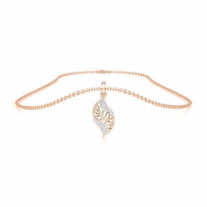 Timeless Shine Silver Pendant - Rose Gold - Image 3
