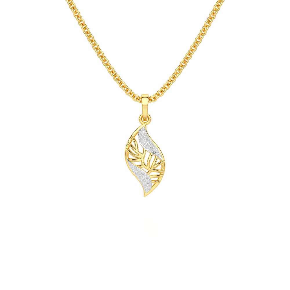 Timeless Shine Silver Pendant - Yellow Gold - Image 1