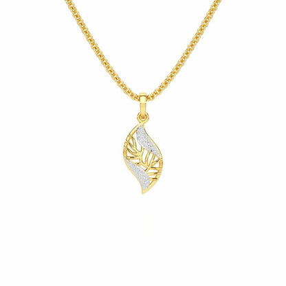 Timeless Shine Silver Pendant - Yellow Gold - Image 1