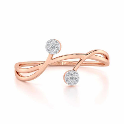 Timeless Treasure Silver Ring - Rose Gold - Image 4