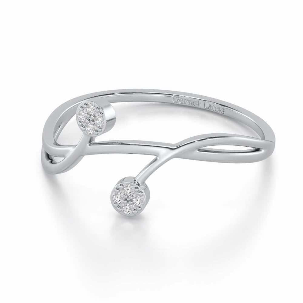Timeless Treasure Silver Ring - White Gold - Image 2