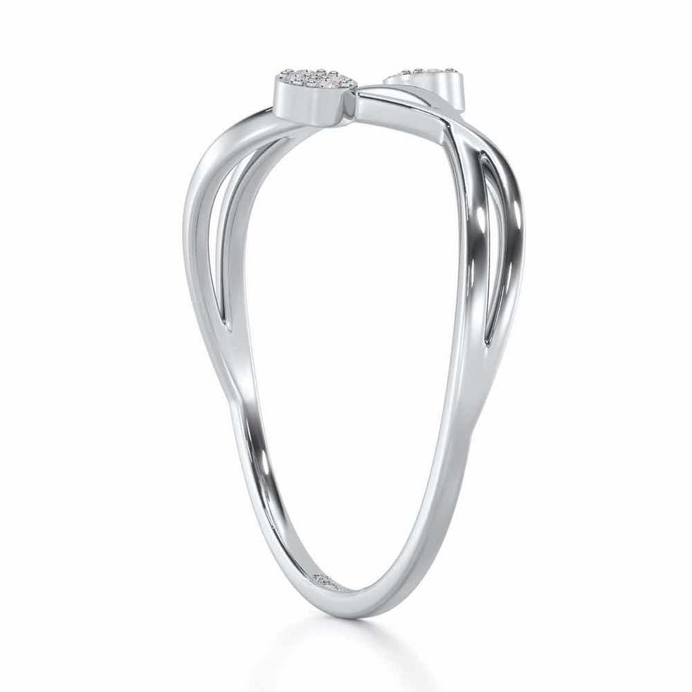 Timeless Treasure Silver Ring - White Gold - Image 3