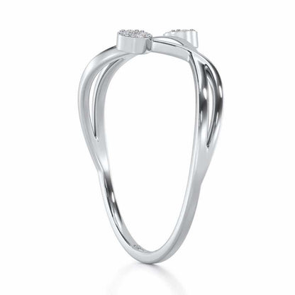 Timeless Treasure Silver Ring - White Gold - Image 3