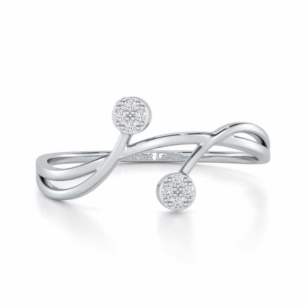Timeless Treasure Silver Ring - White Gold - Image 4
