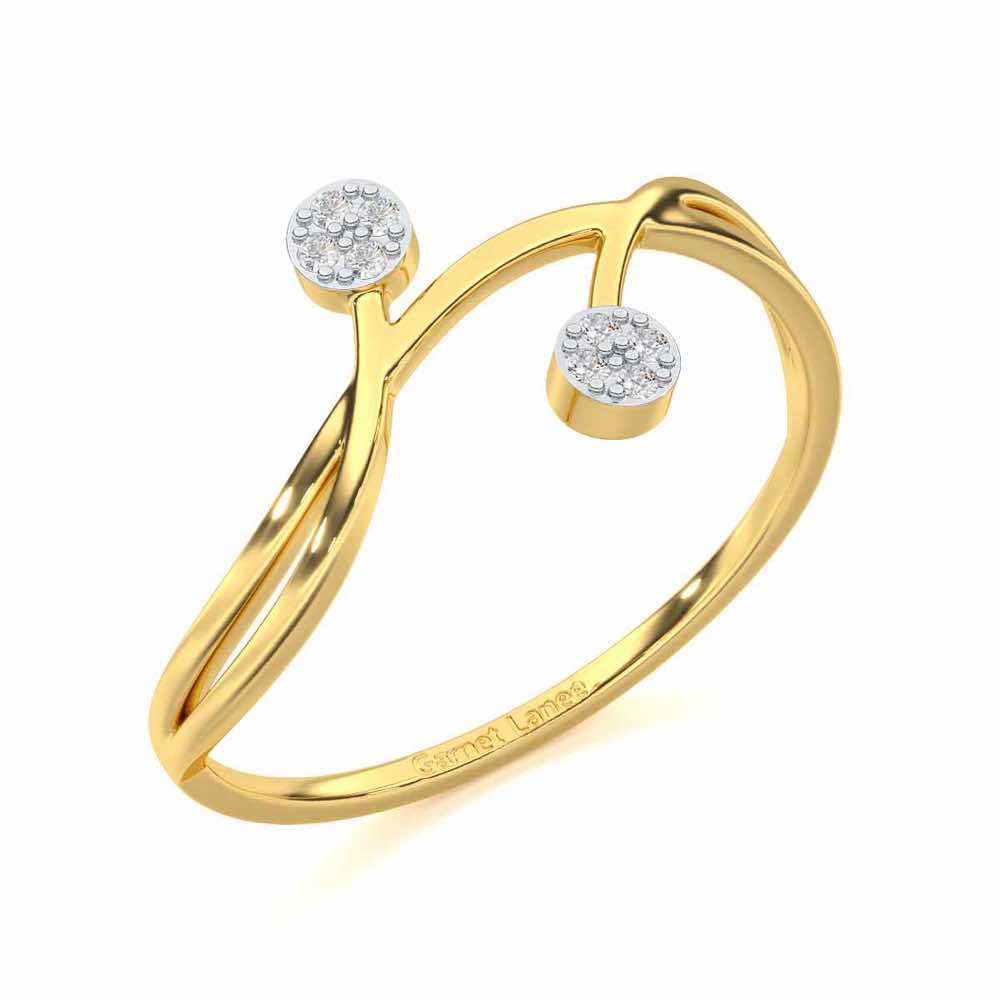 Timeless Treasure Silver Ring - Yellow Gold - Image 1