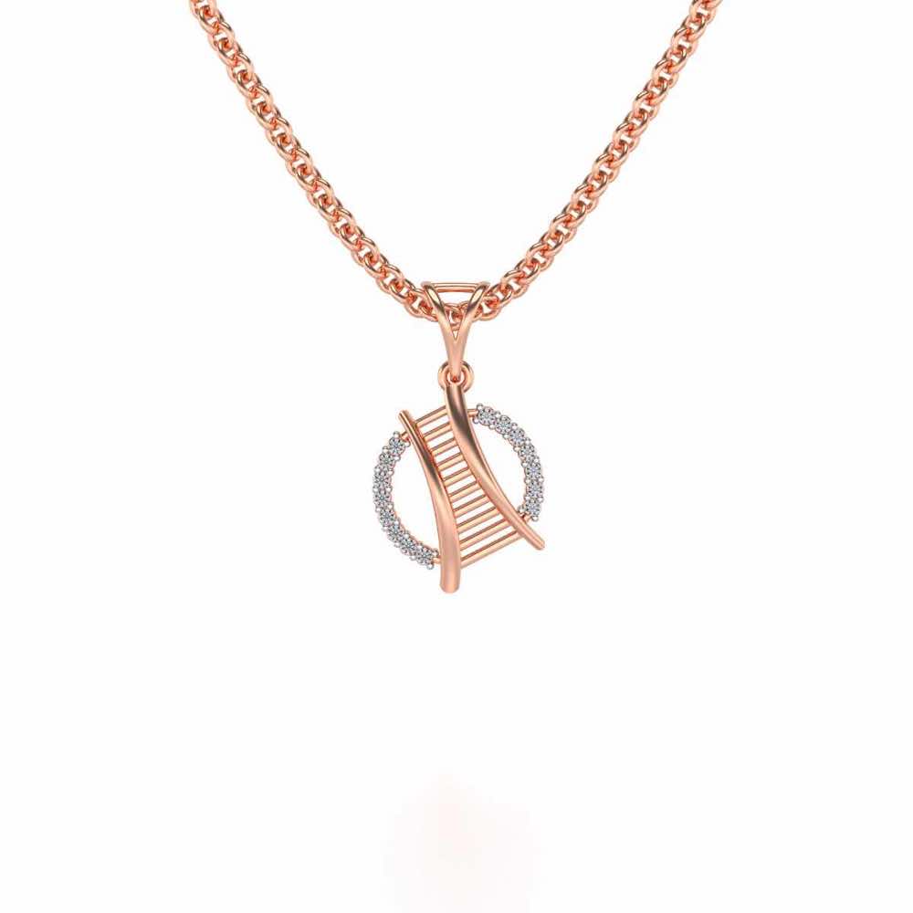 Tiny Ladder Silver Pendant
