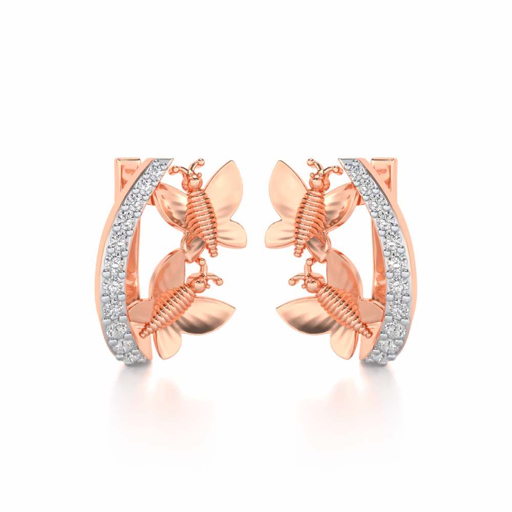 Titli Affair Silver Bali - Rose Gold - Image 1