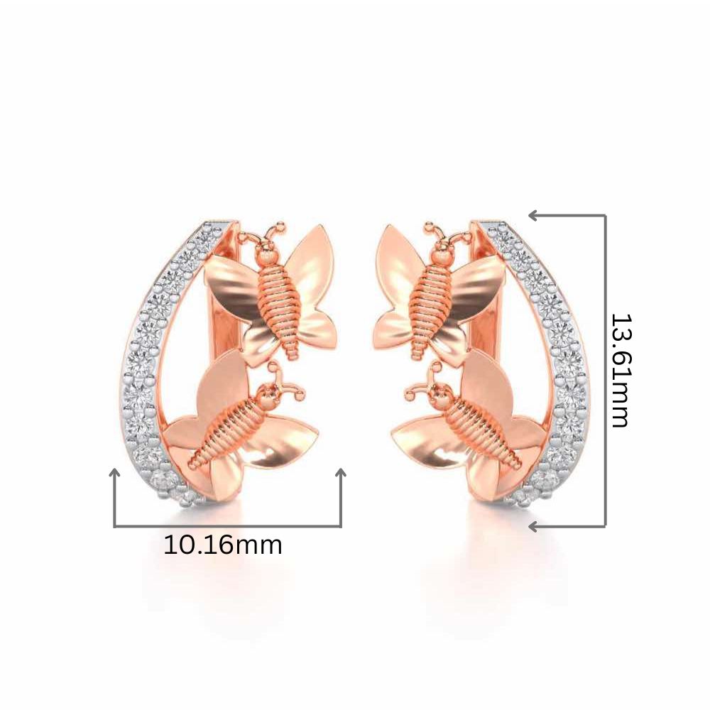 Titli Affair Silver Bali - Rose Gold - Image 2