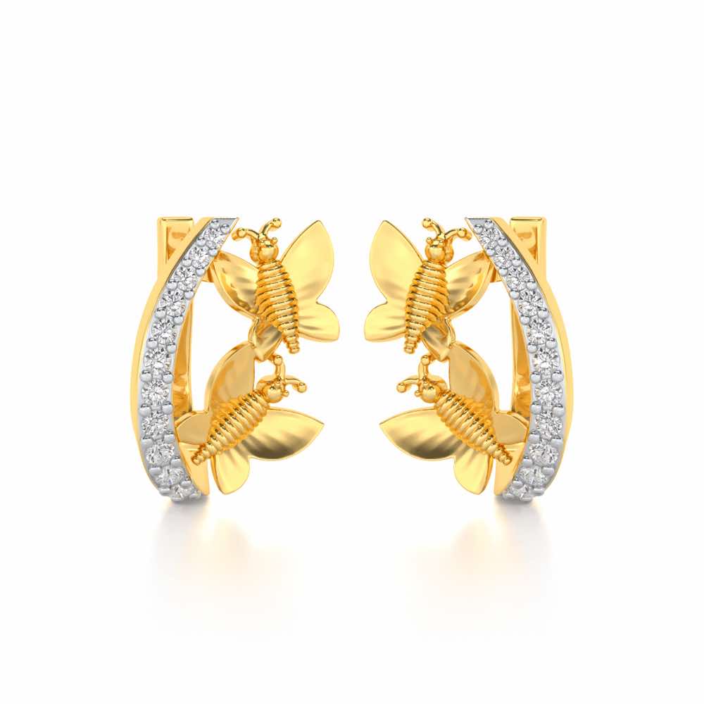 Titli Affair Silver Bali - Yellow Gold - Image 1