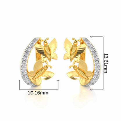 Titli Affair Silver Bali - Yellow Gold - Image 2