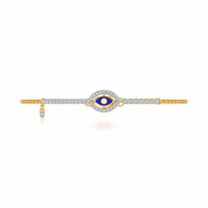 Totem Silver Bracelet - Yellow Gold - Image 5