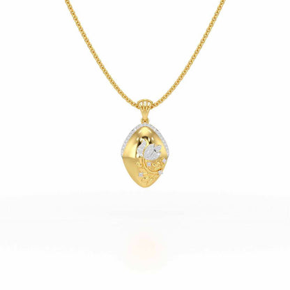 Twilight Sparkle Silver Pendant - Yellow Gold - Image 1