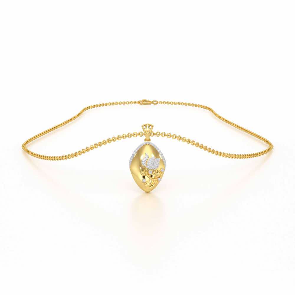 Twilight Sparkle Silver Pendant - Yellow Gold - Image 3