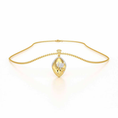 Twilight Sparkle Silver Pendant - Yellow Gold - Image 3