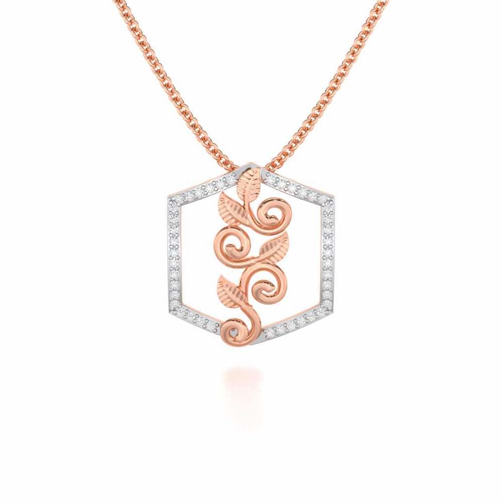 Twinkle Frame Silver Pendant