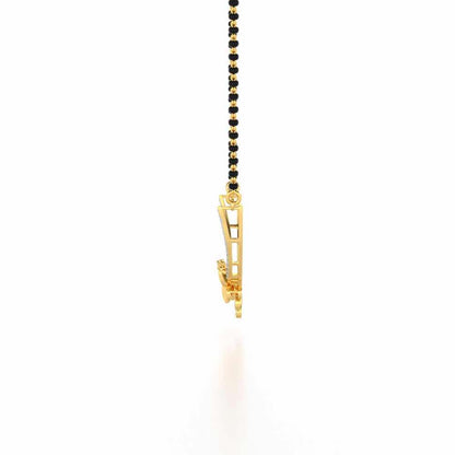 Udaan Silver Mangasutra - Yellow Gold - Image 4