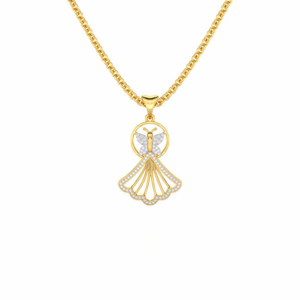 Udaan Silver Pendant