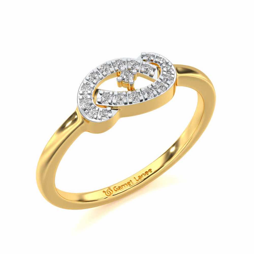 Uncanny Shine Silver Ring - Yellow Gold - Image 1