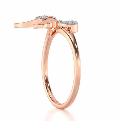 Valour Taurus Silver Ring - Rose Gold - Image 3