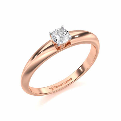 Vanguard Jewel Women Solitaire Ring - Rose Gold - Image 1